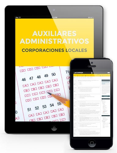 Auxiliar Administrativo de Ayuntamientos, Cabildos y Diputaciones. Más de 3.000 Test por Temas y Simulacros de Examen.