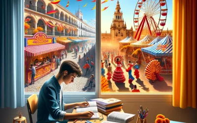 Diferentes formas de afrontar la Feria de Sevilla siendo opositor: guía para alternar estudio y diversión