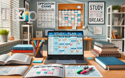 Cómo organizar un plan de estudio efectivo para las oposiciones