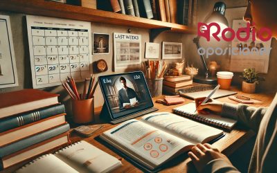 Cómo Organizar el Estudio para Opositar en el Último Trimestre del Año